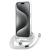 Etui KARL LAGERFELD Crossbody IML Karl Head Magsafe do Apple iPhone 15 Pro Przezroczysty Kompatybilność Apple iPhone 15 Pro