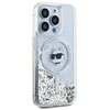 Etui KARL LAGERFELD Liquid Glitter Karl Head Magsafe do Apple iPhone 15 Pro Przezroczysty Kompatybilność Apple iPhone 15 Pro