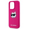 Etui KARL LAGERFELD Choupette Head Magsafe do Apple iPhone 15 Pro Rróżowy Typ Etui nakładka