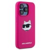 Etui KARL LAGERFELD Choupette Head Magsafe do Apple iPhone 15 Pro Rróżowy Kompatybilność Apple iPhone 15 Pro