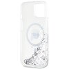 Etui KARL LAGERFELD Liquid Glitter Karl Head Magsafe do Apple iPhone 13/14/15 Transparentny Model telefonu iPhone 13