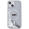 Etui KARL LAGERFELD Liquid Glitter Karl Head Magsafe do Apple iPhone 13/14/15 Transparentny Model telefonu iPhone 14