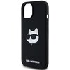 Etui KARL LAGERFELD Silicone Choupette Head MagSafe do Apple iPhone 13/14/15 Czarny Model telefonu iPhone 15