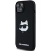 Etui KARL LAGERFELD Silicone Choupette Head MagSafe do Apple iPhone 13/14/15 Czarny Seria telefonu iPhone