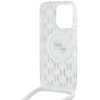 Etui KARL LAGERFELD IML Crossbody Monogram Karl & Choupette Head MagSafe do Apple iPhone 15 Pro Max Przezroczysty Dominujący kolor Przezroczysty