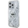 Etui KARL LAGERFELD Liquid Glitter Karl Head Magsafe do Apple iPhone 15 Pro Max Transparentny Model telefonu iPhone 15 Pro Max