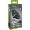 Powerbank SBS 10000mAh 20W Power Delivery TEBB10000HDPD20K Czarny Prąd wyjściowy [A] 2.2