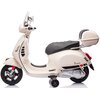 Motorek elektryczny MILLY MALLY Vespa GTS Super Biały Rodzaj biegu Przód