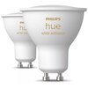 Inteligentna żarówka LED PHILIPS HUE 929003666702 4.2W GU10 Bluetooth, Zigbee (2 szt.) Nowa klasa efektywności energetycznej E