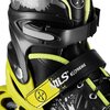 Łyżworolki NILS EXTREME NA18137A (rozmiar 31-34) Czarno-żółty Średnica kółek [mm] 64