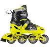 Łyżworolki NILS EXTREME NA18137A (rozmiar 39-42) Czarno-żółty Płoza Aluminiowa