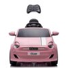Samochód dla dziecka MILLY MALLY Fiat 500e Różowy Rodzaj biegu Przód