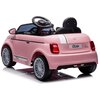 Samochód dla dziecka MILLY MALLY Fiat 500e Różowy Liczba biegów 2