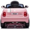 Samochód dla dziecka MILLY MALLY Fiat 500e Różowy Rodzaj biegu Tył