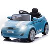 Samochód dla dziecka MILLY MALLY Fiat 500e Niebieski