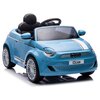 Samochód dla dziecka MILLY MALLY Fiat 500e Niebieski Hamulec Automatyczny