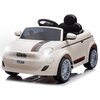 Samochód dla dziecka MILLY MALLY Fiat 500e Biały