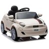 Samochód dla dziecka MILLY MALLY Fiat 500e Biały Hamulec Automatyczny