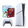 Konsola SONY PlayStation 5 Slim + Top Spin 2K25 Gra PS5 + Marvel's Spider-Man 2 Gra PS5