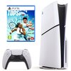 Konsola SONY PlayStation 5 Slim + Top Spin 2K25 Gra PS5 + Marvel's Spider-Man 2 Gra PS5 Pojemność dysku twardego 1 TB