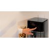 Air Fryer Frytkownica beztłuszczowa CECOTEC Cecofry Full InoxBlack 5500 Pro Funkcje dodatkowe Chłodna w dotyku obudowa i uchwyt
