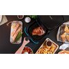 Air Fryer Frytkownica beztłuszczowa CECOTEC Cecofry Full InoxBlack 5500 Pro Funkcje dodatkowe Kompaktowa konstrukcja