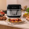 Air Fryer Frytkownica beztłuszczowa CECOTEC Cecofry Dual 9000 Funkcje dodatkowe Dwie niezależne strefy gotowania
