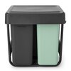 Kosz na śmieci do zabudowy BRABANTIA Sort&Go 232541 2 x 10L + 20L Szary