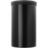 Kosz na pranie BRABANTIA 242380 60L Czarny Głębokość [cm] 38