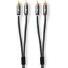 Kabel 2xRCA - 2xRCA NEDIS 2 m Typ kabla RCA - RCA