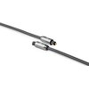 Kabel optyczny Toslink - Toslink NEDIS 2 m Inne Nylonowa otulina