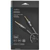 Kabel Jack 3.5 mm - Jack 3.5 mm NEDIS 2 m Inne Metalowe konektory pokryte warstwą 24k złota