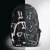 Plecak COOCAZOO 2.0 Mate Reflective Graffiti Czarno-szary Rodzaj Plecak