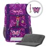 Plecak STEP BY STEP Junior Kid Butterfly Fioletowy Kolor Fioletowy