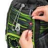 Plecak STEP BY STEP Junior Kid Wild Cat Chiko Szaro-zielony Kolor Szaro-zielony