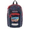 Plecak STEP BY STEP Junior Kiga Mini Fire Truck Finn Niebiesko-czerwony