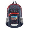 Plecak STEP BY STEP Junior Kiga Maxi Fire Truck Finn Niebiesko-czerwony