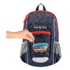 Plecak STEP BY STEP Junior Kiga Maxi Fire Truck Finn Niebiesko-czerwony Motyw Straż pożarna