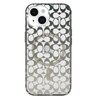 Etui COACH Signature C Ombre MagSafe do Apple iPhone 13/14/15 Przezroczysto-zielony Seria telefonu iPhone