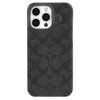 Etui COACH Slim Wrap Signature C Case do Apple iPhone 15 Pro Max Czarny Seria telefonu iPhone