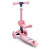 Hulajnoga dla dzieci MILLY MALLY Scooter Fuzzy Różowy Łożyska ABEC-7
