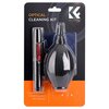 Zestaw czyszczący K&F CONCEPT 3w1 KF4157 do optyki Kolor Czarny