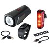 Zestaw lampek rowerowych SIGMA Buster 400 SET W Blaze Flash Tryby pracy Słaby