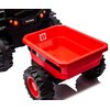 Traktor dla dziecka MILLY MALLY + Przyczepa Farmer Czerwony Funkcje dodatkowe Bluetooth