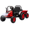 Traktor dla dziecka MILLY MALLY + Przyczepa Farmer Czerwony
