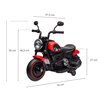 Motorek elektryczny MILLY MALLY Eagle Czerwony Rodzaj Motorek