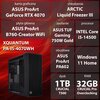 Komputer XQUANTUM ProArt GeForce RTX Studio PA-I5-4070WH i5-14500 32GB RAM 1TB SSD GeForce RTX4070 Windows 11 Home Procesor Intel Core i5-14500