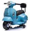 Motorek elektryczny SUN BABY Scooter Vespa z oparciem Niebieski