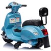 Motorek elektryczny SUN BABY Scooter Vespa z oparciem Niebieski Liczba biegów 1