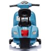 Motorek elektryczny SUN BABY Scooter Vespa z oparciem Niebieski Rodzaj biegu Przód